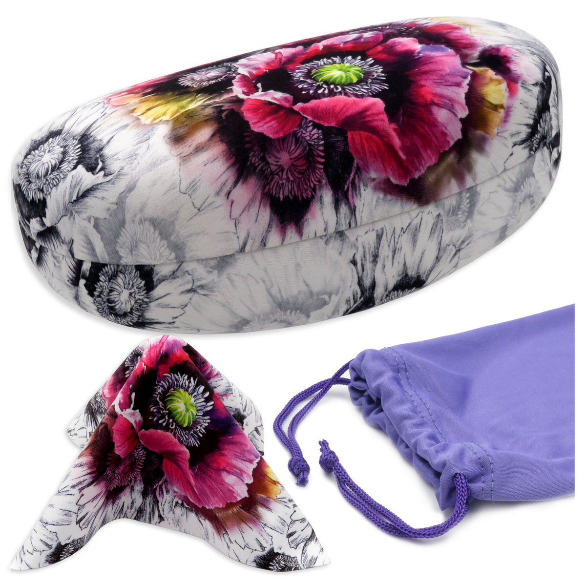 Floral Chevron Sunglasses Case il_fullxfull.4931653569_jez0.jpg main image 2