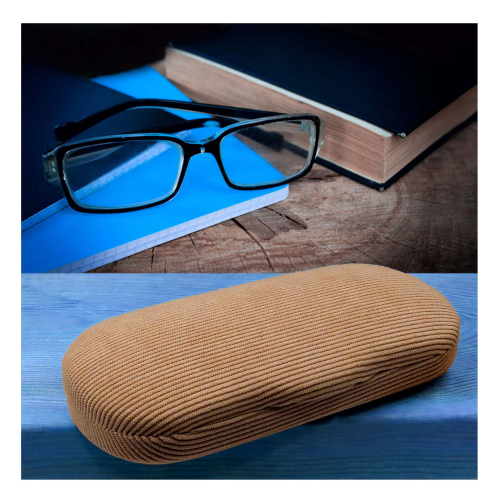 MyEyeglassCase Black Distressed Large Sunglasses Pouch, Soft Eyeglasses Case w/ Cloth, Squeeze Top Case - Smartphone Case (ct8 Black)
