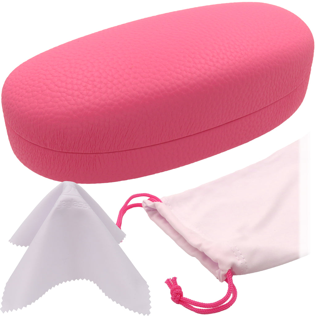 Pink Glass Case Premium Sunglasses Cases & Stylish Glasses Cases – MyEyeglassCase.com
