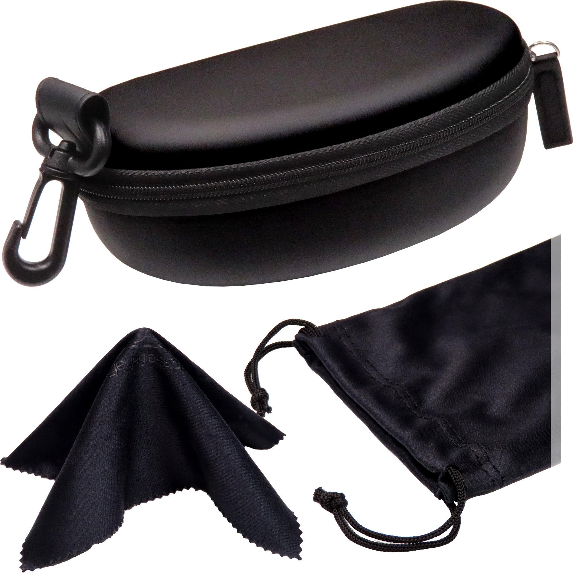 Aviator Sunglasses with Eyewear Kit Protective Case Cloth Class A Aviator - Inspired by the Military - Navy Sunglasses  main image 4